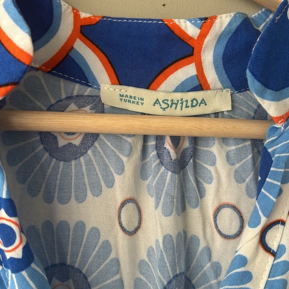 Ashilda Boho Maxi Dress | Made in Turkey | No Size Tag (Best Fits S/M) - Picture 5 of 8